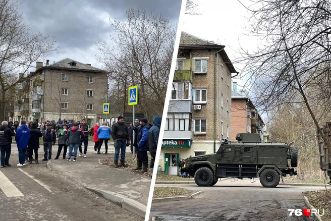 Сотрудников эвакуировали утром 16 апреля | Источник: Кирилл Поверинов