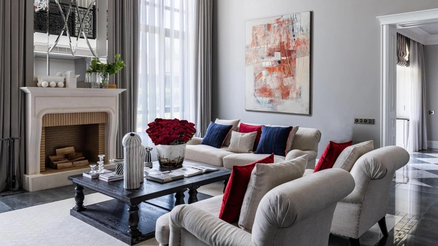 По следам воспоминаний: загородный дом 600 м² в Подмосковье