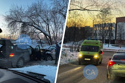 ДТП на въезде в Академгородок