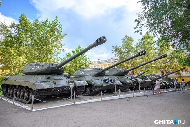 В ОДОРА хранятся два уникальных танка | Источник: Олег Фёдоров / CHITA.RU