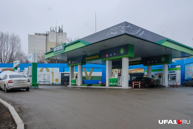 В Уфе расположены пять сетевых заправок Ufaoil | Источник: Булат Салихов / UFA1.RU