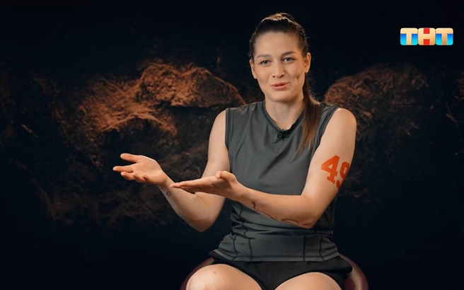 Югорчанка успешно соперничает со звездами спорта | Источник: кадр из шоу «Титаны» (16+), ТНТ, 2025 год