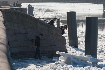 Ледоход на Оби к Югре встал из-за холодов