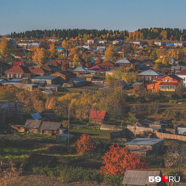Уют маленького городка | Источник: Тимофей Калмаков / 59.RU
