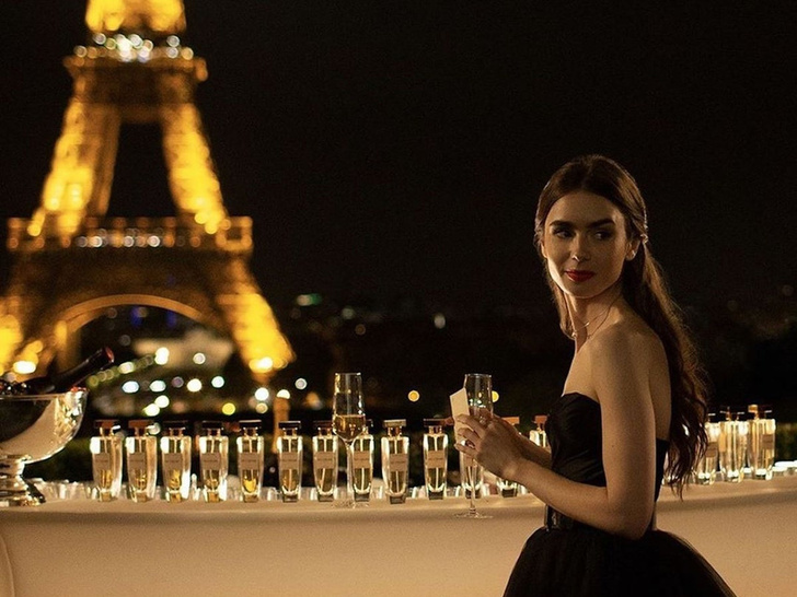 Фото №2 - Лили Коллинз жила жизнью настоящей парижанки для съемок 2 сезона «Эмили в Париже»