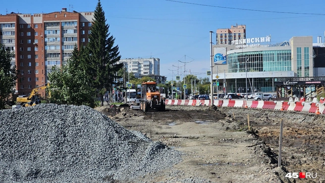 Работает техника | Источник: Дарья Никитченко / 45.RU