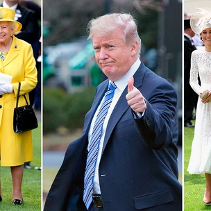 Дональд Трамп и британская королевская семья: краткая история отношений