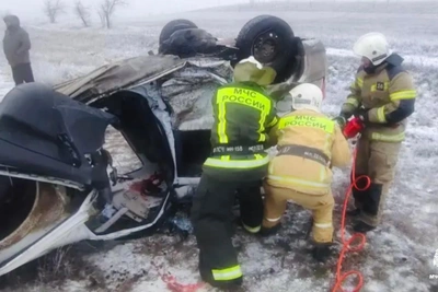 Смертельное ДТП в Калмыкии: три погибших, шесть пострадавших