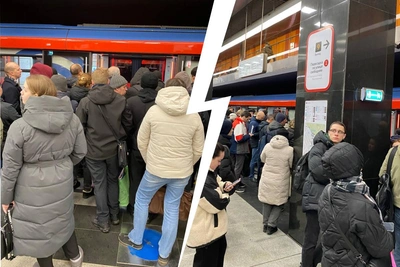 Поезда на БКЛ задержались из-за неполадок