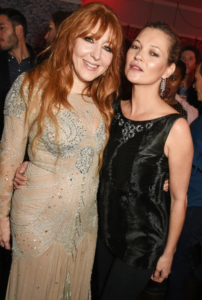 Шарлотта Тилбери и Кейт Мосс