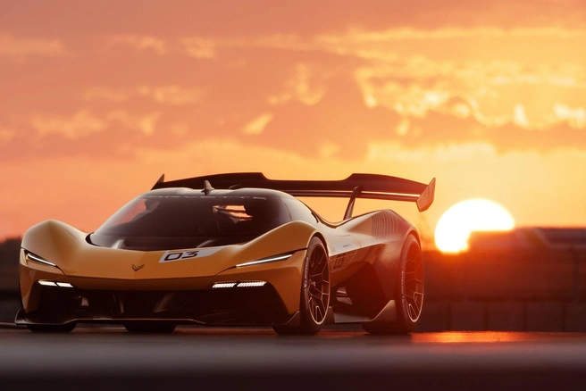 Концепт-кар Chevrolet Corvette CX.R Vision&nbsp;— недавний проект Владимира. Помимо спортивной версии разработал и «гражданский» дизайн | Источник: Chevrolet