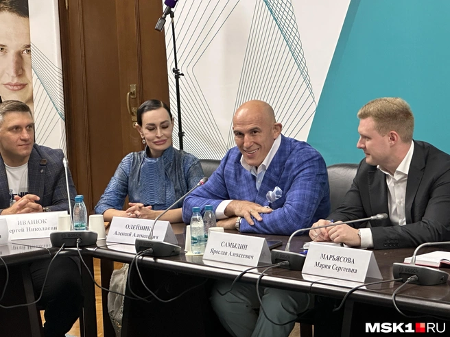 Боец ММА Алексей Олейник в Госдуме | Источник: Андрей Кузнецов / MSK1.RU