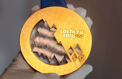 Золотая медаль Сочинской Олимпиады