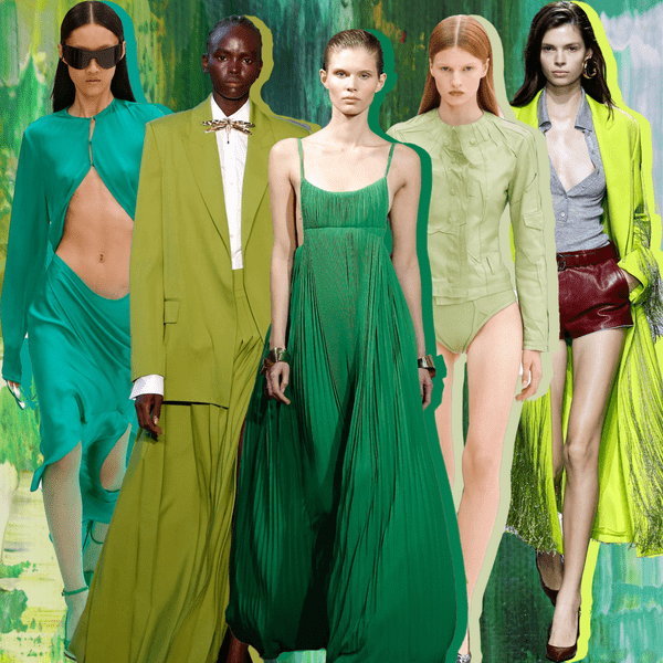 Зеленый - счастливый цвет-2024: какие фасоны платьев и оттенки выбрать для новогодней ночи