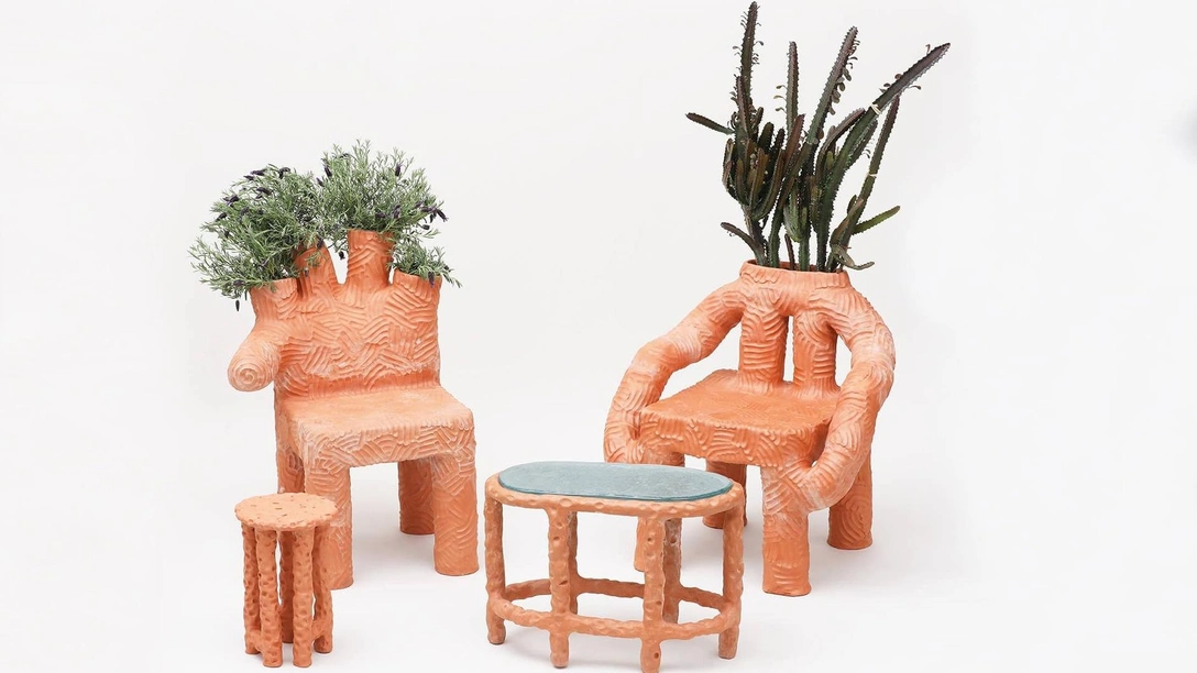 Глиняная мебель Криса Уолстона (фото 0)