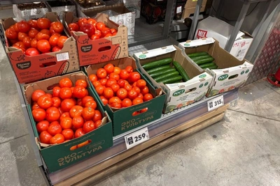 Cucumber Prices Rise in Tyumen; Selling Prices Listed