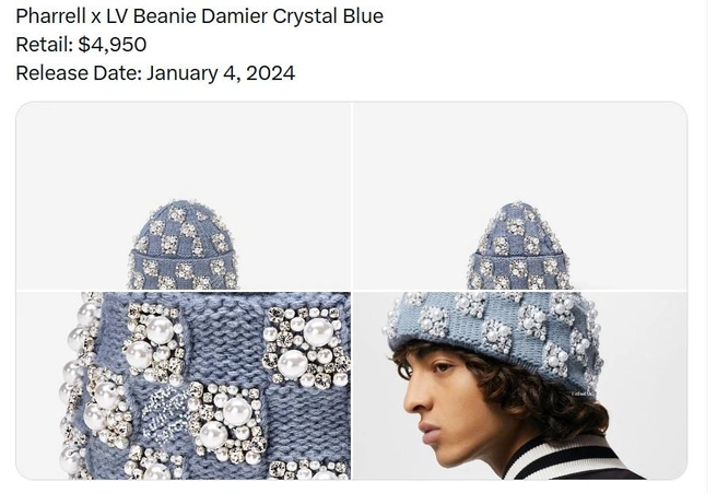 Презентация ультрадорогой шапки | Источник: X.com