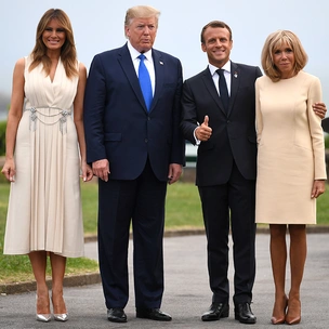 Как чета Макрон встретила мировых лидеров на саммите G7