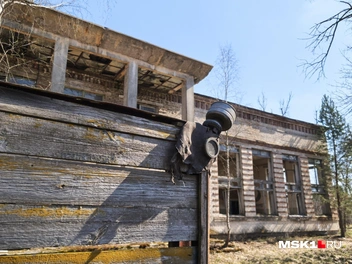 Противогаз&nbsp;— символ зоны отчуждения | Источник: Михаил Мечев / MSK1.RU