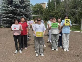 Более 50 сотрудников Буздякской ЦРБ прошли «10000 шагов к жизни» | Источник: health.bashkortostan.ru