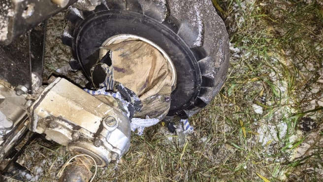 Часть одежды осталась намотанной на ось | Источник: Прокуратура Архангельской области и НАО