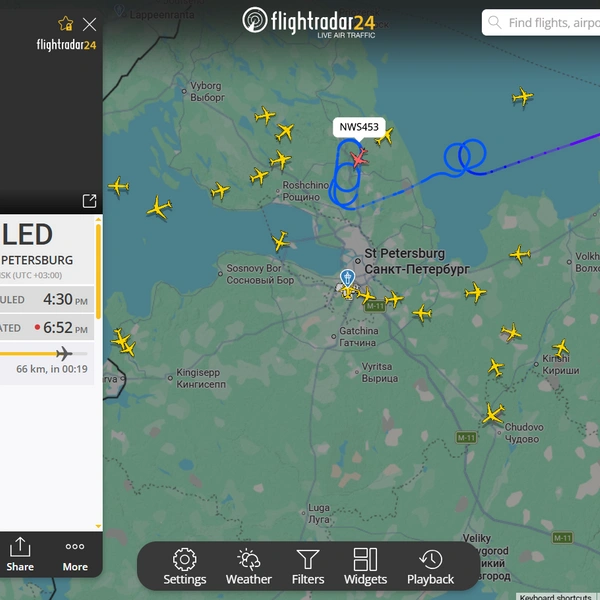 Источник: Flightradar24