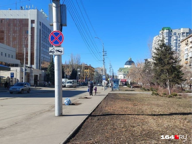 Нет деревьев на улице Вавилова | Источник: предоставлено читателем 164.RU