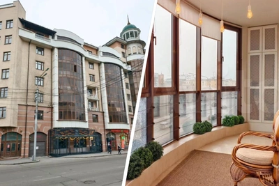 Трешку с ванной на пьедестале продают за 20 млн в Красноярске