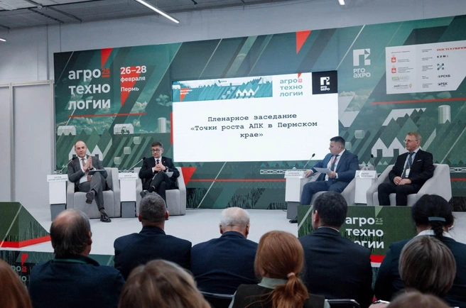 О разработках рассказал ректор Пермского государственного аграрно-технологического университета Алексей Андреев | Источник: пресс-служба Пермского ГАТУ