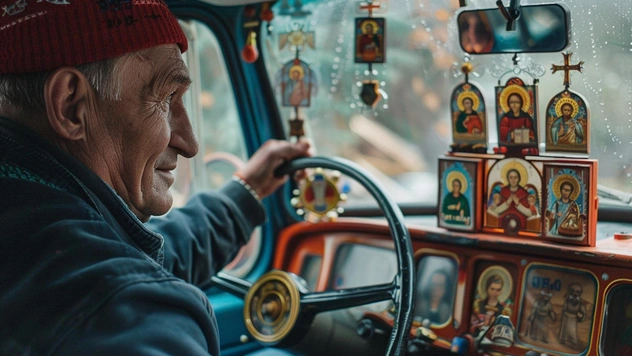 Кто и зачем придумал клеить иконки на переднюю панель автомобиля