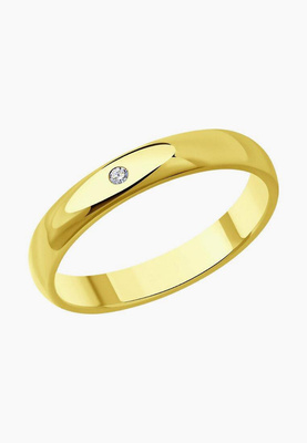 Кольцо Sokolov, золото, бриллиант