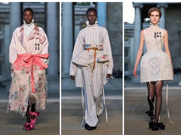 Erdem, весна-лето 2026: викторианские корсеты, индийские виденья и марсианский алфавит