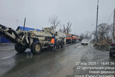 На трассе Ново-Александровск – Новая Деревня начали ямочный ремонт