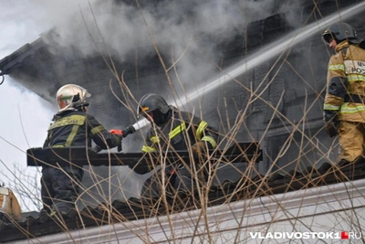 Вода закончилась: как горел Дом Смитов во Владивостоке