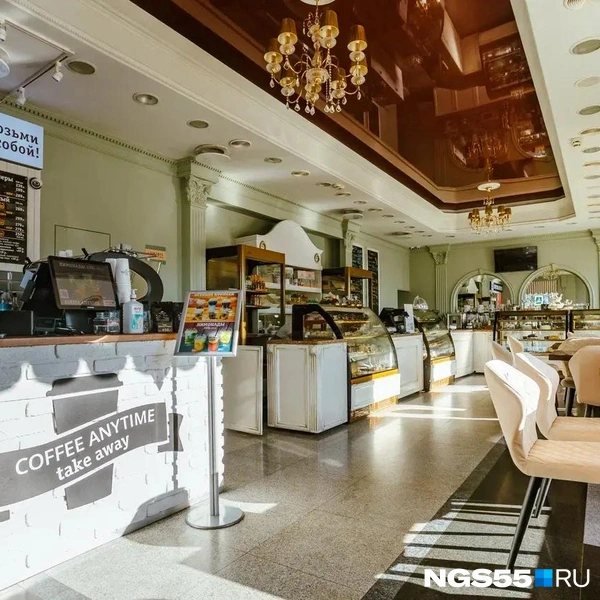 В кафе много сезонных предложений | Источник: Кирилл Башинский / NGS55.RU