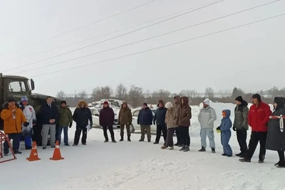 В Кузнецке прошел чемпионат по автомобильному биатлону