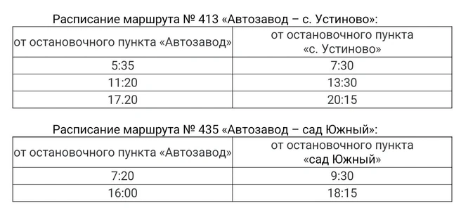 Автобусы пока будут ходить по временному расписанию | Источник: roads74 / max.ru