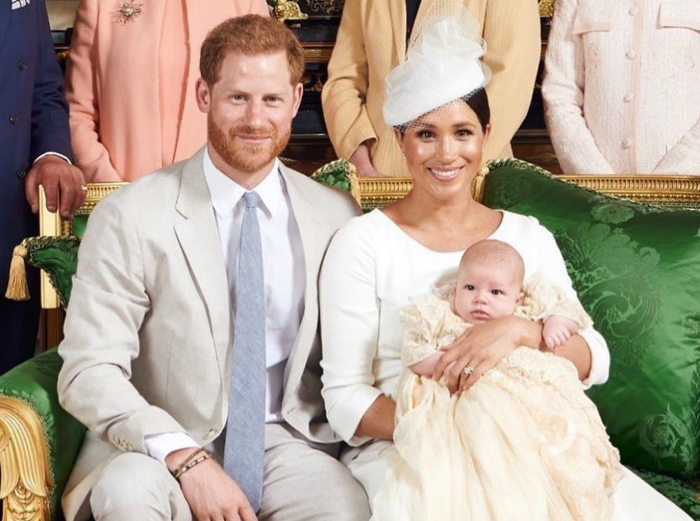 Как прошла церемония крещения Арчи Сассекского | marieclaire.ru