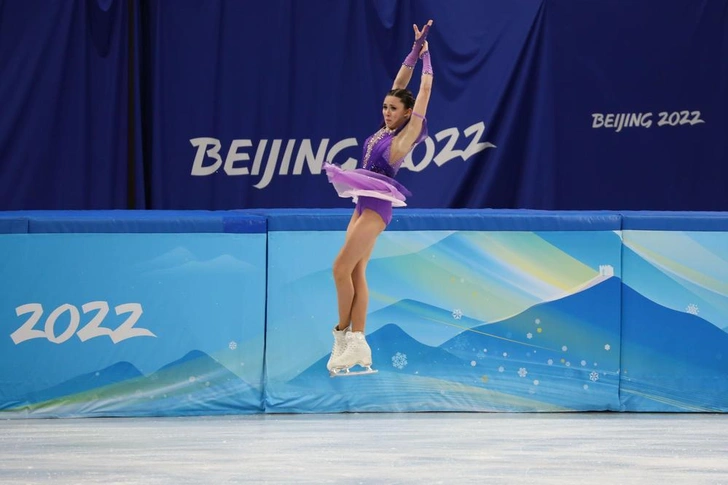 Камила Валиева на Олимпиаде в Пекине
