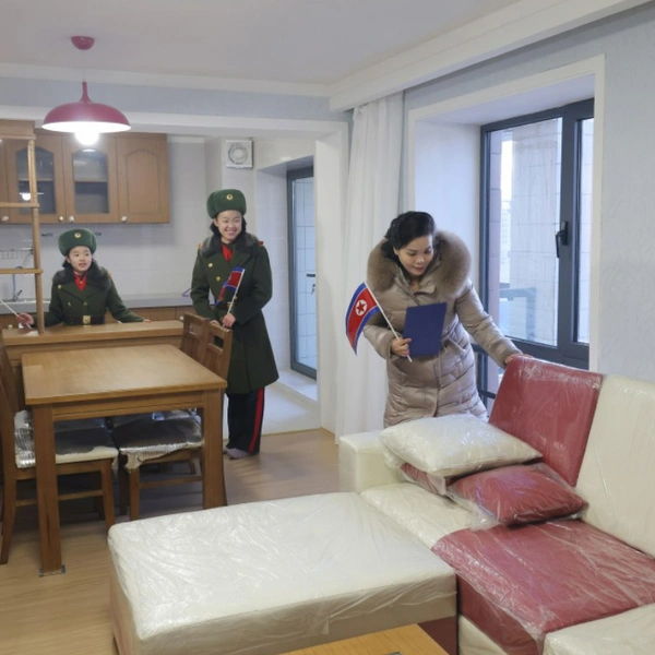Как выглядят дома в Пхеньяне, построенные для семей солдат, погибших в Курской области. Фото