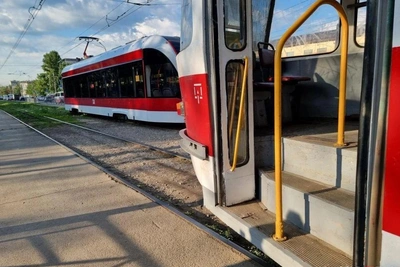 В Самаре остановили общественный транспорт