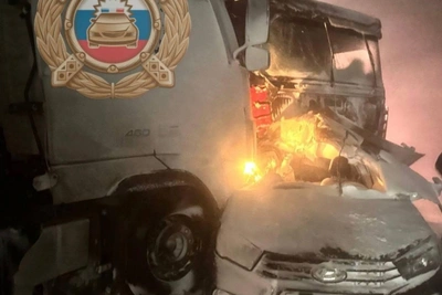 Снежная метель привела к массовой аварии под Балаково