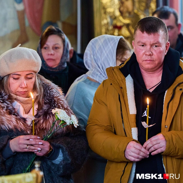 Молитву то и дело прерывало: «Господи, упокой душу младенца» | Источник: Дмитрий Толстошеев / MSK1.RU