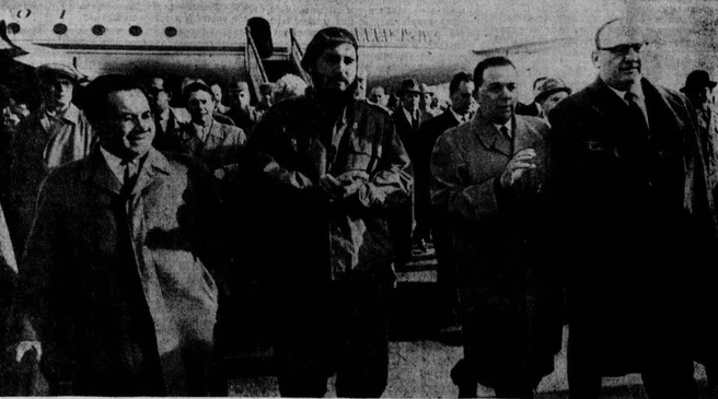 В 1963-м в Иркутск приезжал команданте | Источник: Василий Лысенко / «Восточно-Сибирская правда»