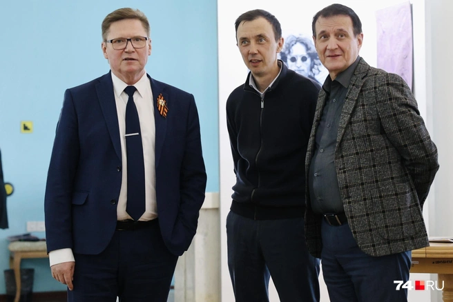 Пропустить концерт никак не мог министр культуры Алексей Бетехтин (слева) | Источник: Наталья Лапцевич