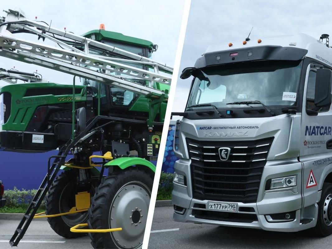 Поставили опрыскиватель, глава «КАМАЗа» приехал на беспилотнике: чем Татарстан хвастается на ПМЭФ-2025