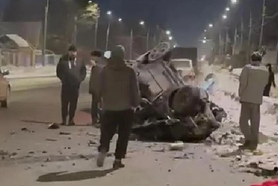 Fatal Accident on Vyborg Highway Captured on Video