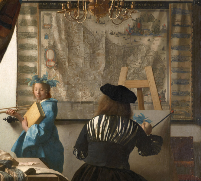 Муза великой Голландии: 10 ключей к политическому шифру картины «Аллегория Живописи» Яна Вермеера