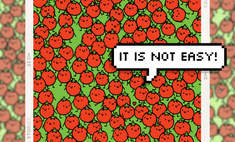 Тест на внимательность: Найди яблоки среди томатов! ????