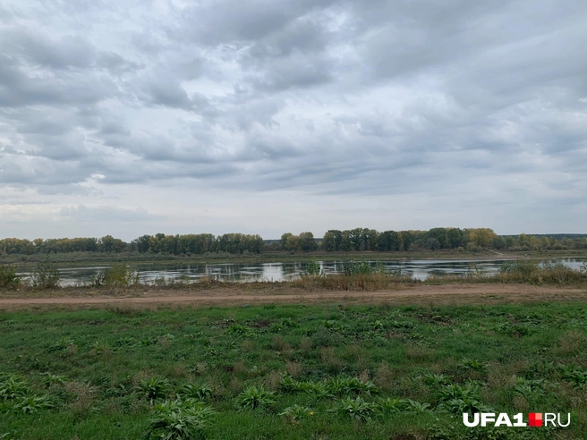 Набережная осенью 2022 года | Источник: Андрей Бирюков / UFA1.RU